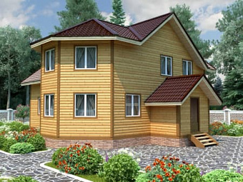 Дом Проект дома <span></span> "Атлант" 11 на 12