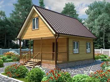 Дом <span></span> "Сказка" 6 на 8