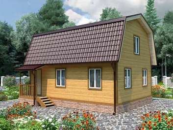 Дом <span></span> "Лама" 7 на 9