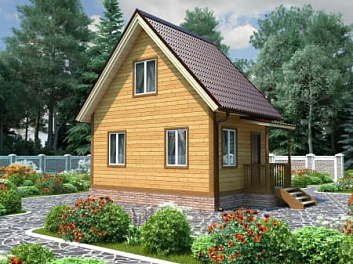 Дом Зимний дом <span></span> "Бриг" 4 на 6