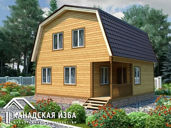 Дом <span></span> "Садовод 4" 7.5 на 8