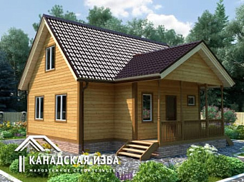 Дом Проект дома <span></span> "Барон" 9 на 9