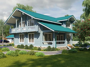 Дом <span></span> "Лазурный" 12.2 на 11.8